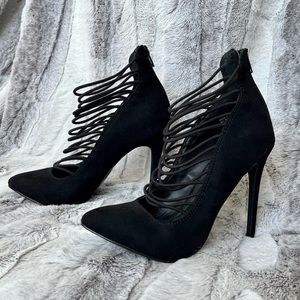 !!SOLD!! Charlotte Russe Black Heels. LIKE NEW/ONLY WORN TWICE